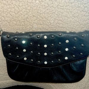 Grace Adele, new clutch w removable chain strap